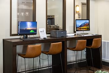 A modern workspace